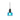 Modern blue translucent pendant light with 3000K LED