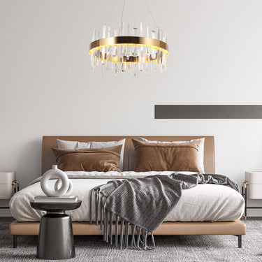 Combrocollia K5 Crystal Pendant - 24 Inch, Brass HA04964