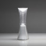 Rechargeable LED table lamp by Artemide with dimmable light for indoor and outdoor use