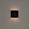 Comodin Square Wall Lamp Black Ribbon by Santa and Cole modern Spanish wall sconce