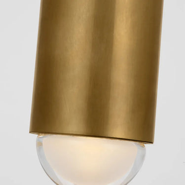 Contemporary 48" flush mount light fixture by Visual Comfort