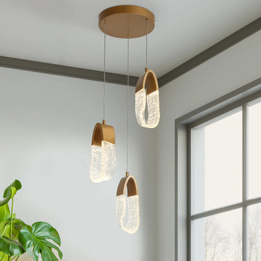 HA05127 LED Loop Chandelier for Living Room
