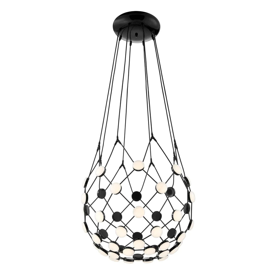 Contemporary LED Basket Chandelier | Modern Kitchen Lighting 1
