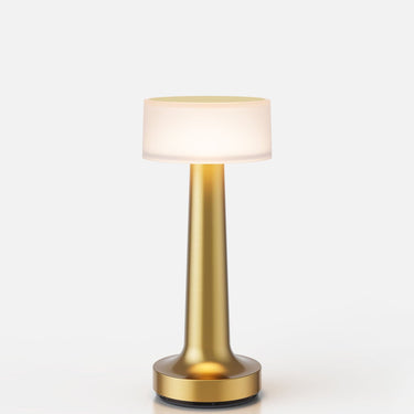 Cooee 2 rechargeable lamp by NEOZ – Lacquered Brass