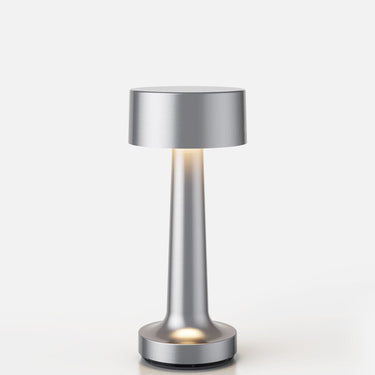 Cooee 2c rechargeable lamp by NEOZ – Anodized Silver