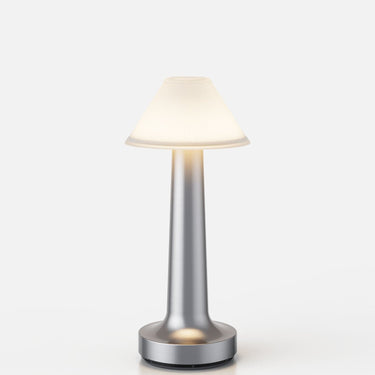 Cooee 3 rechargeable lamp by NEOZ – Anodized Silver