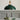 Coolicon Large 1933 Design Vitreous Enamel Pendant – Original Green in a room, look 34