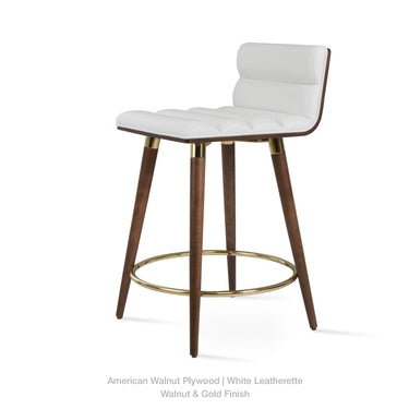 Corona DR Wood Comfort Stools by SohoConcept - New