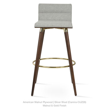 Corona DR Wood Comfort Stools by SohoConcept - New