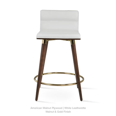 Corona DR Wood Comfort Stools by SohoConcept - New