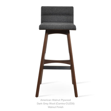 Corona PR Wood Comfort Stools by SohoConcept - New
