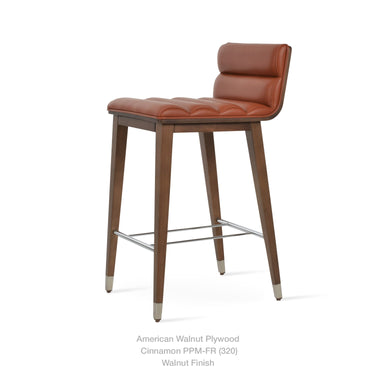 Corona Wood Comfort Stools by SohoConcept - New