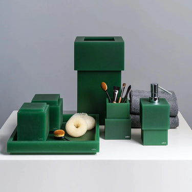 Vallve Cotton Holder Metro Emerald Green