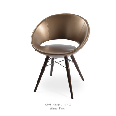 Crescent MW Chair Leather by SohoConcept - New