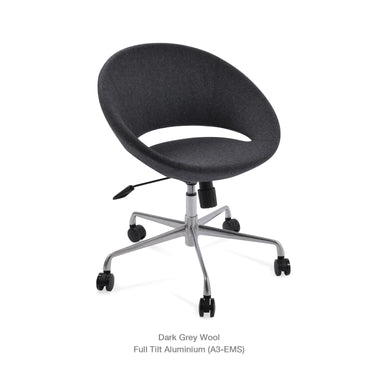 Crescent Office Chair Fabric by SohoConcept - New