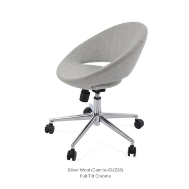 Crescent Office Chair Fabric by SohoConcept - New