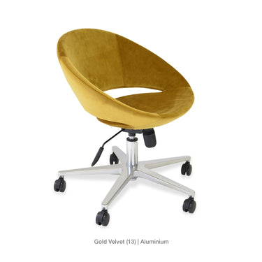 Crescent Office Chair Fabric by SohoConcept - New