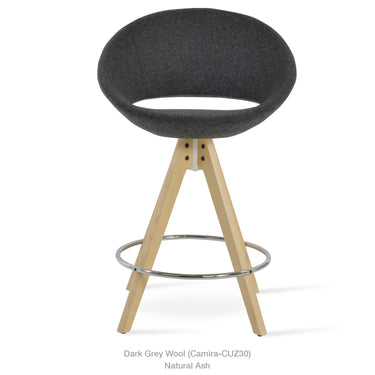 Crescent Pyramid Stools Fabric by SohoConcept - New