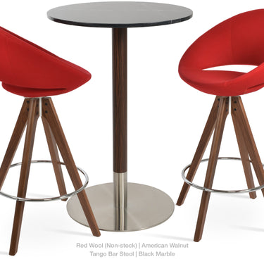 Crescent Pyramid Stools Fabric by SohoConcept - New