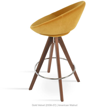Crescent Pyramid Stools Fabric by SohoConcept - New
