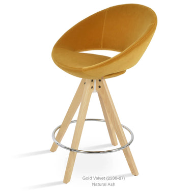 Crescent Pyramid Stools Fabric by SohoConcept - New