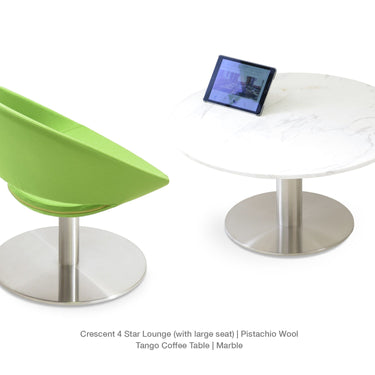 Crescent Round Lounge Chair by SohoConcept - New