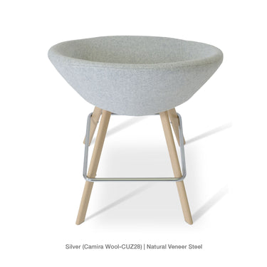 Crescent Sword Stools Fabric by SohoConcept - New