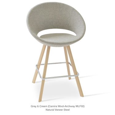 Crescent Sword Stools Fabric by SohoConcept - New