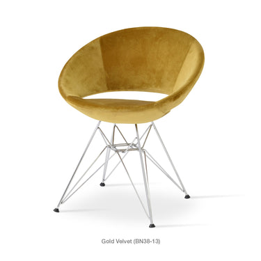 Crescent Tower Swivel Chair Fabric by SohoConcept - New