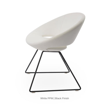 Crescent Wire Chair Leather by SohoConcept - New