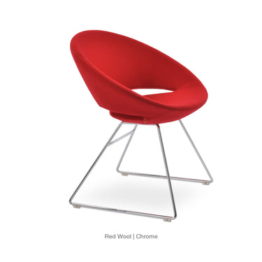 Crescent Wire Chair Fabric by SohoConcept - New