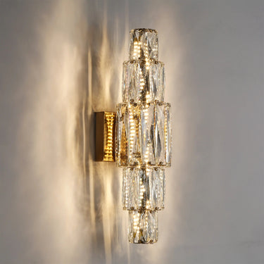 Elegant  Crystal Wall Sconce for Entryway