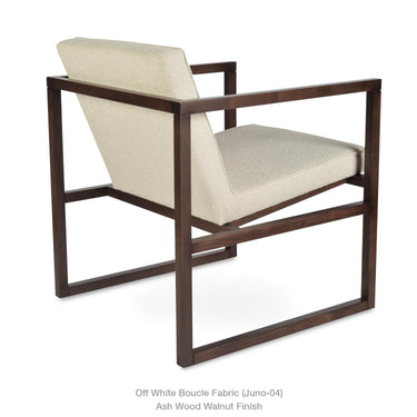 Cube Wood Lounge Armchair by SohoConcept - New
