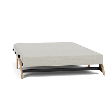 Front view of the Innovation Living Cubed sleeper sofa in 527 Mixed Dance Natural