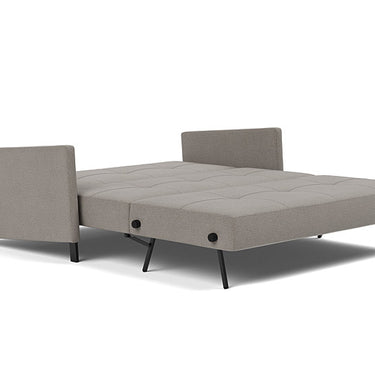 Neutral gray upholstery fabric in 521 Mixed Dance Grey for contemporary interiors