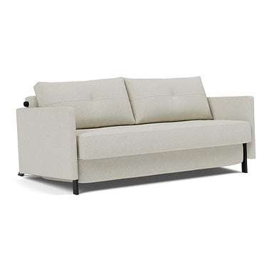 Innovation Living 527 Mixed Dance Natural woven upholstery fabric in a soft neutral beige tone