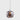 Viso Cubie crystal cube pendant in Smoke, product photo