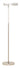 House of Troy Delta LED Task Floor Lamp D100-SN