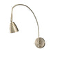 House of Troy Advent Arch LED satin nickel direct wire library light (GU10LED bulb)