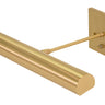 House of Troy Direct Wire Contemporary 16" Satin Brass Picture Lights