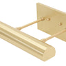 House of Troy Direct Wire Classic Contemporary LED 12" Satin Brass Picture Lights