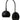 House of Troy Direct Wire Halo single shade LED Black Picture Lights
