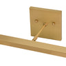 House of Troy Direct Wire Horizon 12" LED Satin Brass Picture Lights