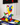 Mickey KAMO by Jean-Charles de Castelbajac by Leblon Delienne, Multicolor camouflage colorway, 30 cm – image 3