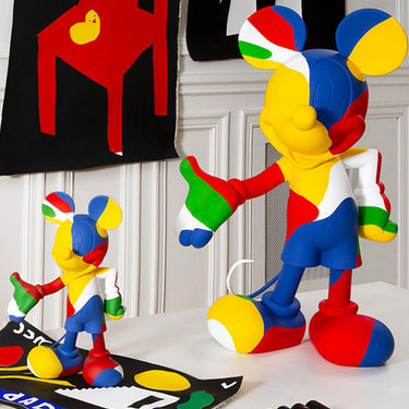 Mickey KAMO by Jean-Charles de Castelbajac by Leblon Delienne, Multicolor camouflage colorway, 30 cm – image 4