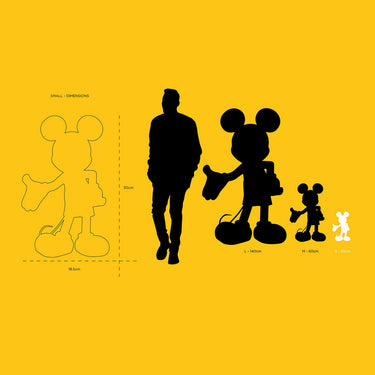 Mickey KAMO by Jean-Charles de Castelbajac by Leblon Delienne, Multicolor camouflage colorway, 30 cm – image 5