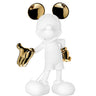 Mickey Welcome by Leblon Delienne, White & Gold colorway, 30 cm