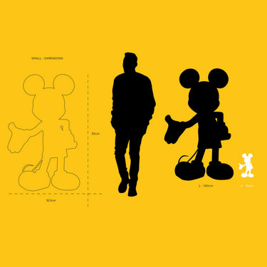 Mickey Welcome by Leblon Delienne, White & Gold colorway, 30 cm – image 4