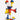 Mickey Welcome Art Collection by Leblon Delienne, Multicolor (Mondrian primary colors) colorway, 30 cm – image 2