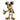 Mickey Welcome by Leblon Delienne, Chromed Gold colorway, 30 cm